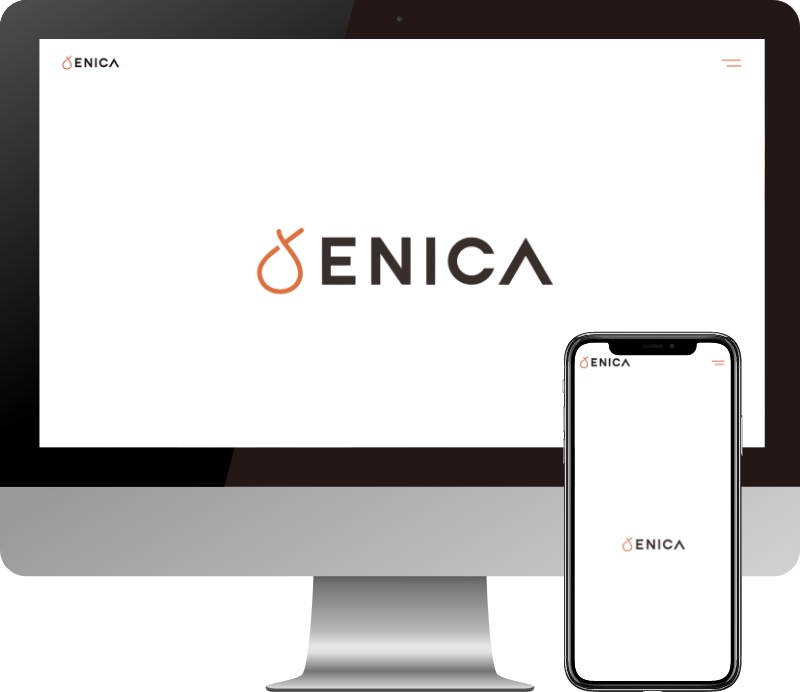 株式会社ENICA様のWebサイト制作実績